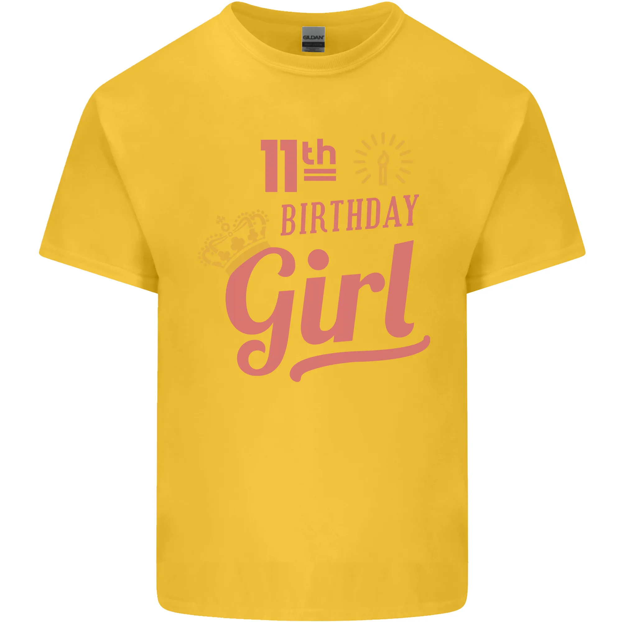 11th Birthday Girl 11 Year Old Princess Kids T-Shirt Childrens