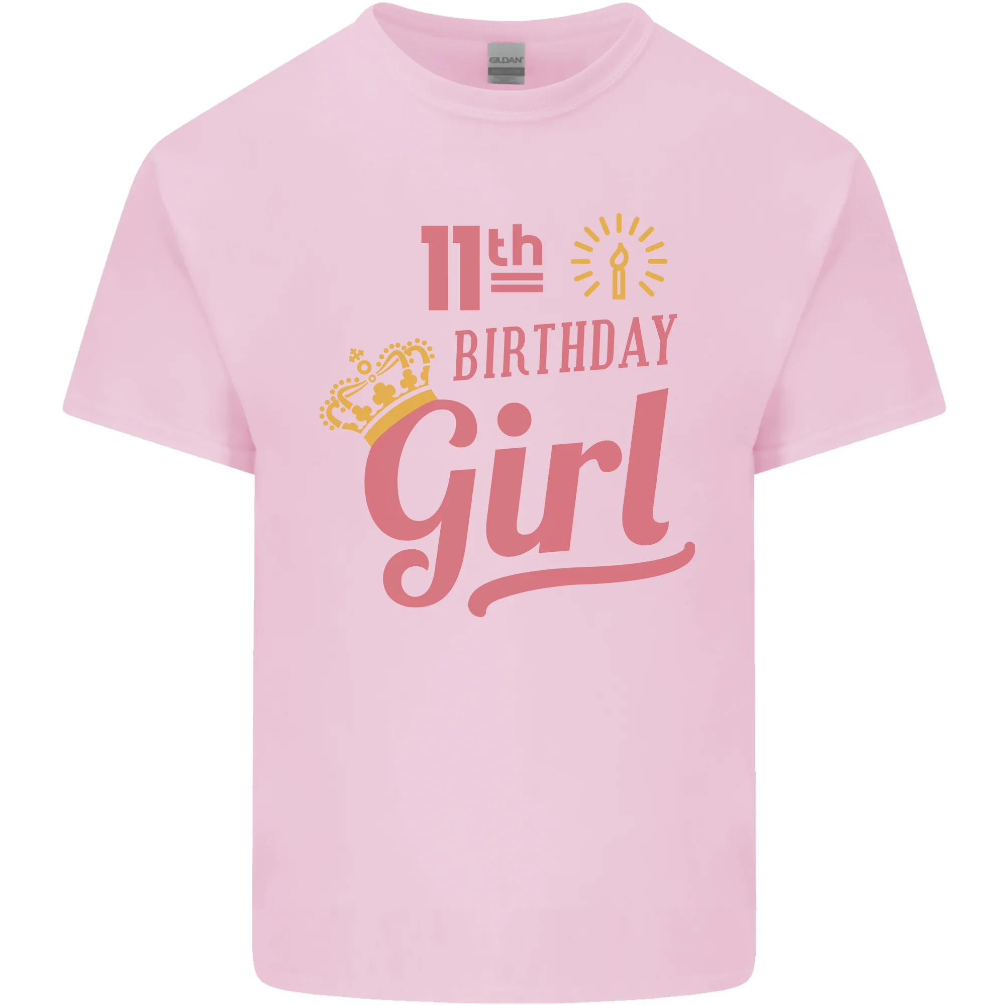 11th Birthday Girl 11 Year Old Princess Kids T-Shirt Childrens