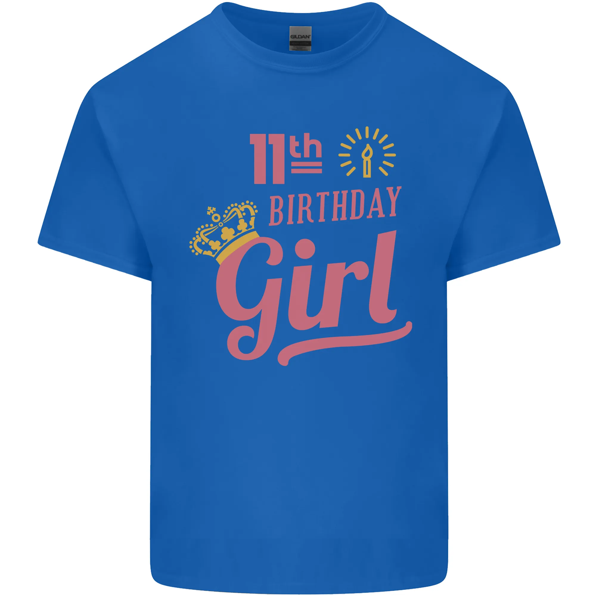 11th Birthday Girl 11 Year Old Princess Kids T-Shirt Childrens