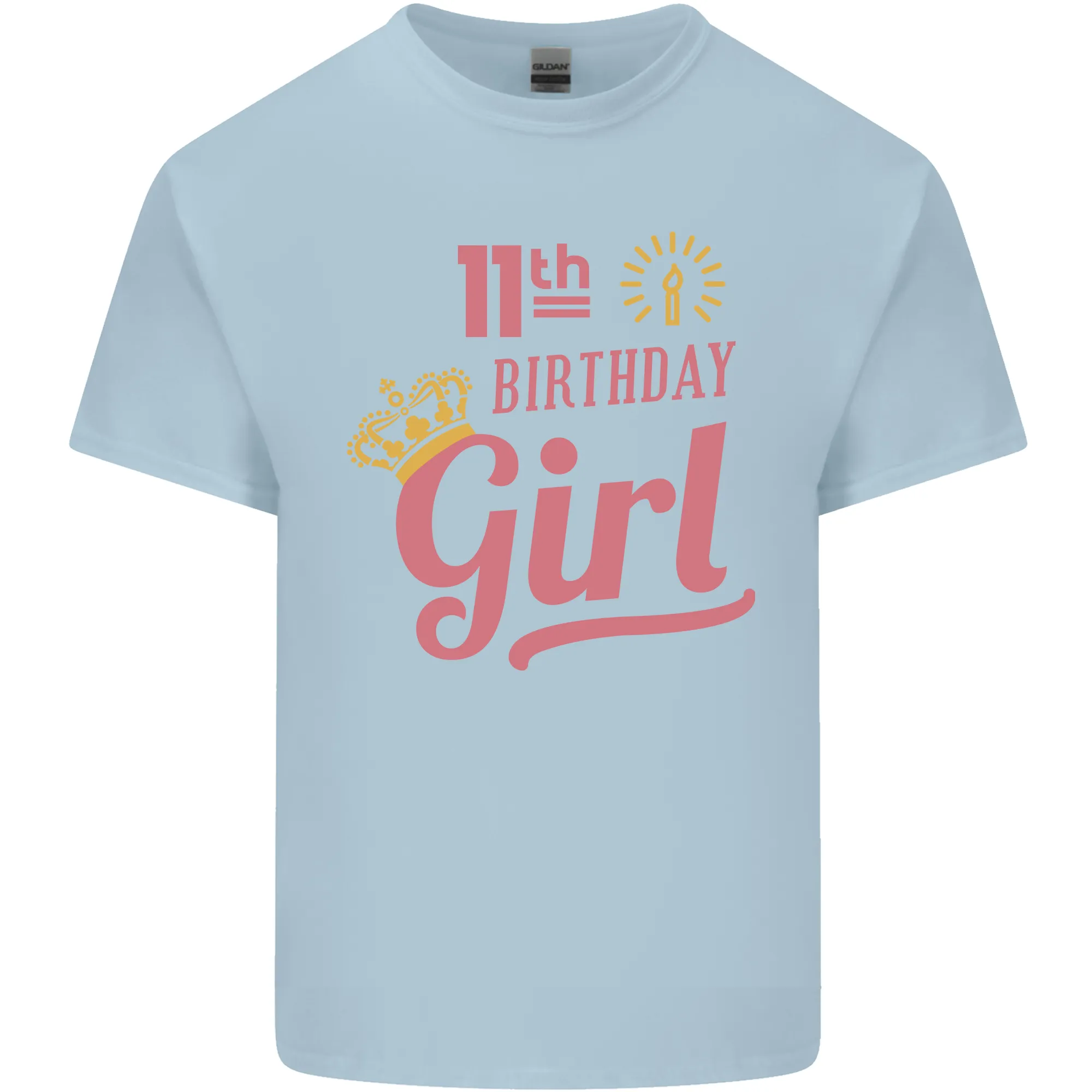 11th Birthday Girl 11 Year Old Princess Kids T-Shirt Childrens