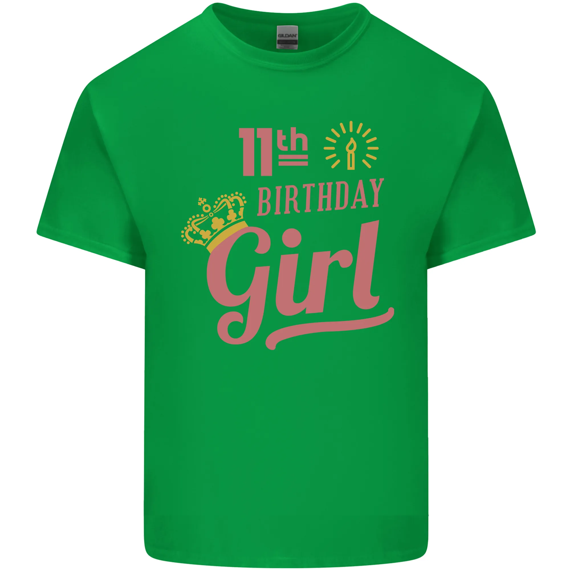 11th Birthday Girl 11 Year Old Princess Kids T-Shirt Childrens