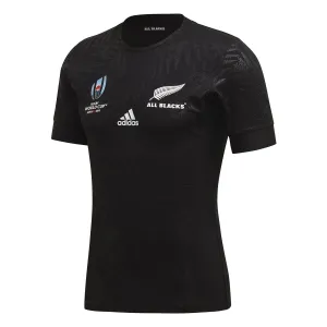 adidas All Blacks Rugby World Cup Y-3 Home Performance Jersey - Black