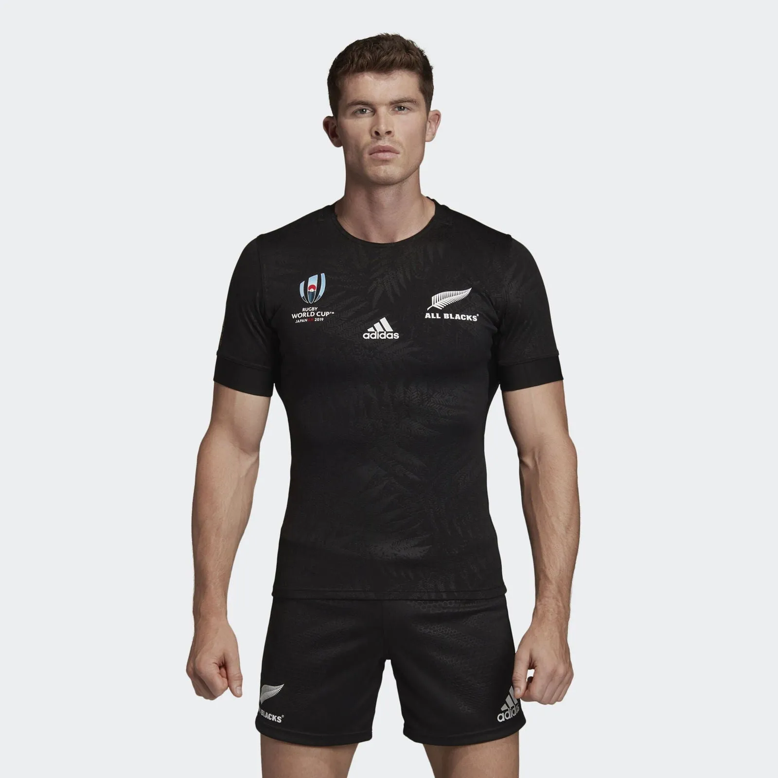 adidas All Blacks Rugby World Cup Y-3 Home Performance Jersey - Black
