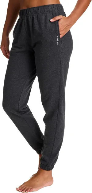 bebe Jogger or Wide Leg Sweatpants for Women, French Terry Baggy Sweatpants with Pockets, Womens Sweats