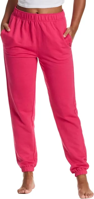 bebe Jogger or Wide Leg Sweatpants for Women, French Terry Baggy Sweatpants with Pockets, Womens Sweats