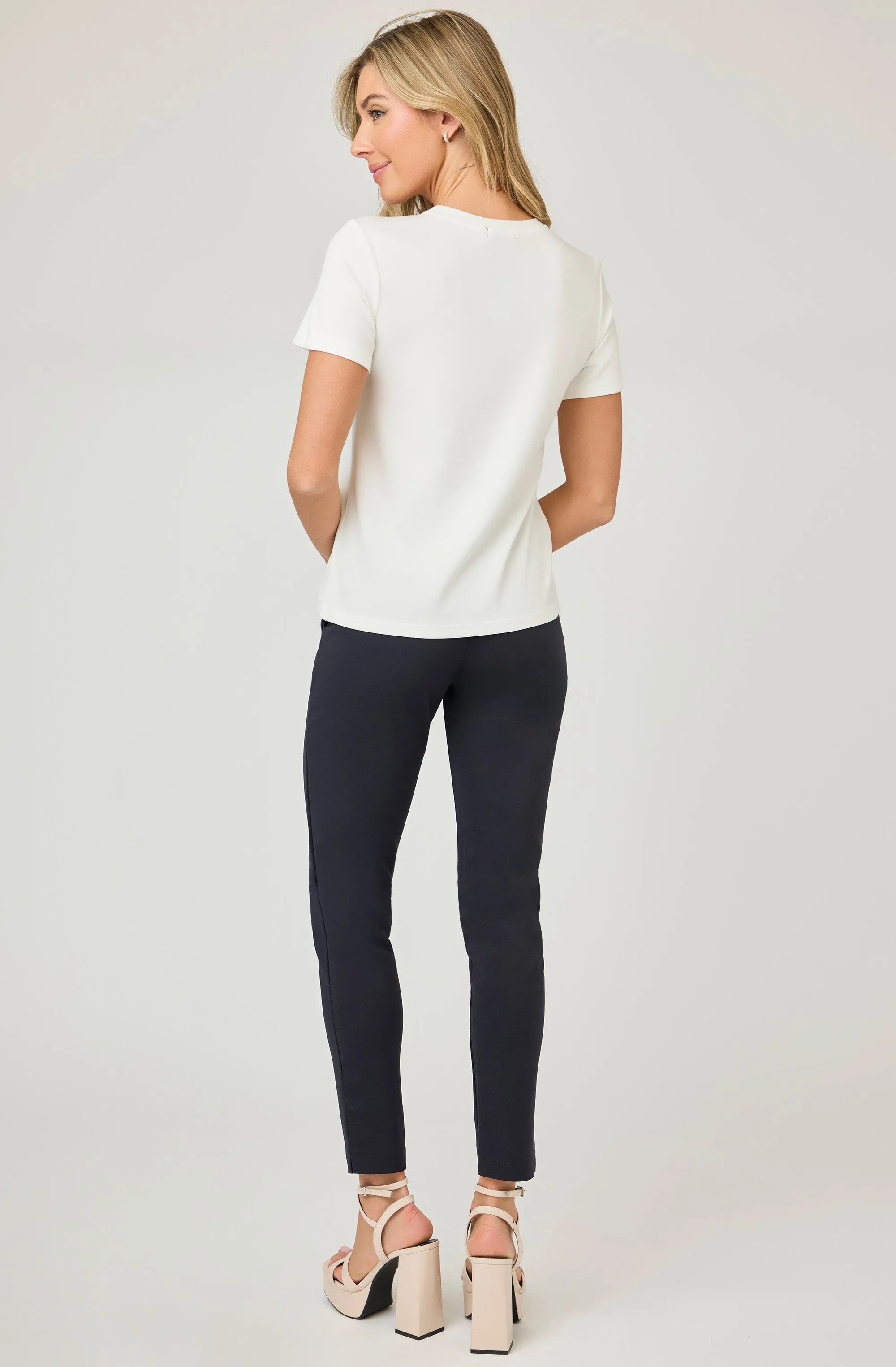 Belted High-Waisted Wide Leg Pants