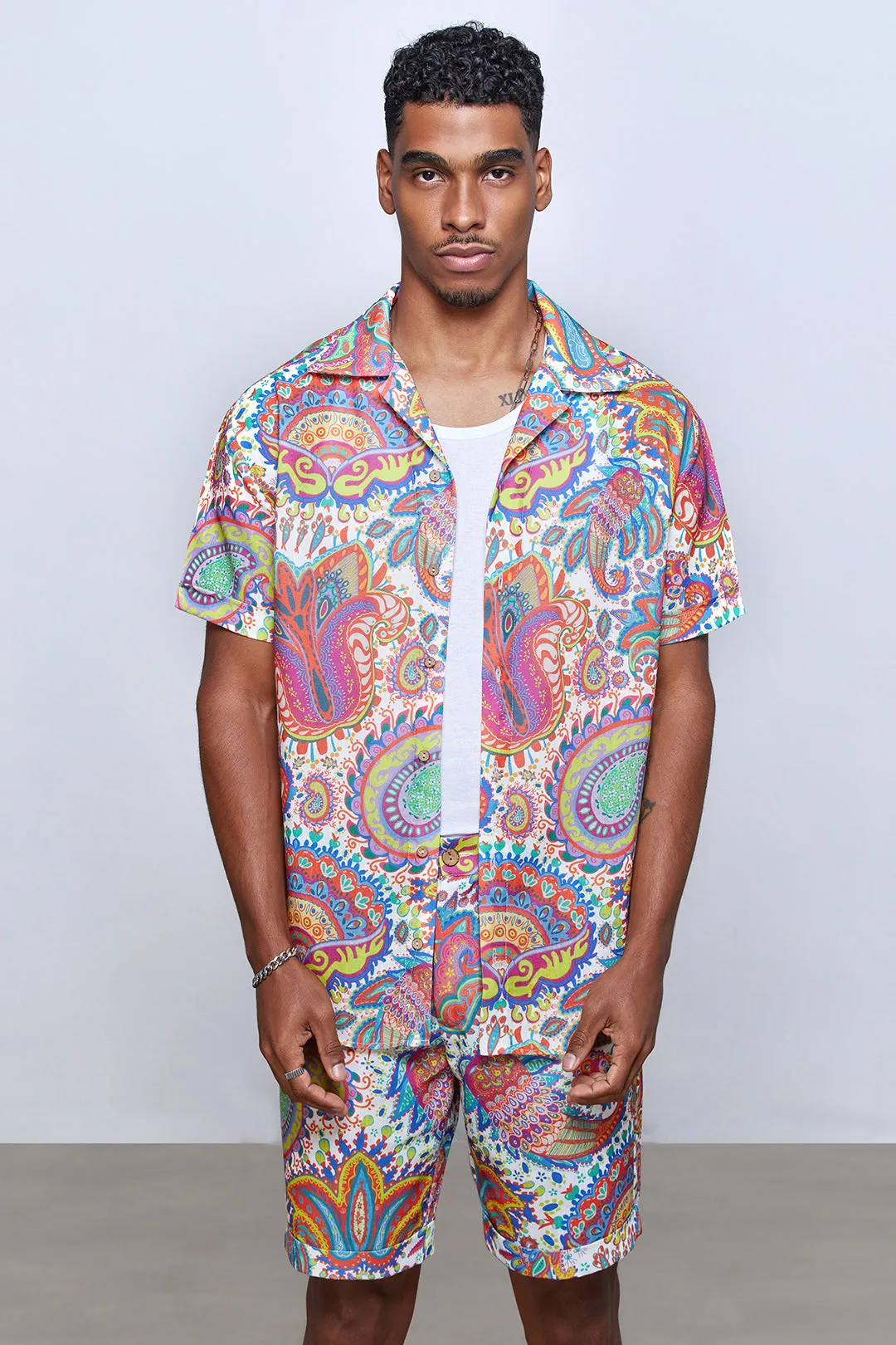 Carnaval 0 Linen Oversize Shirt
