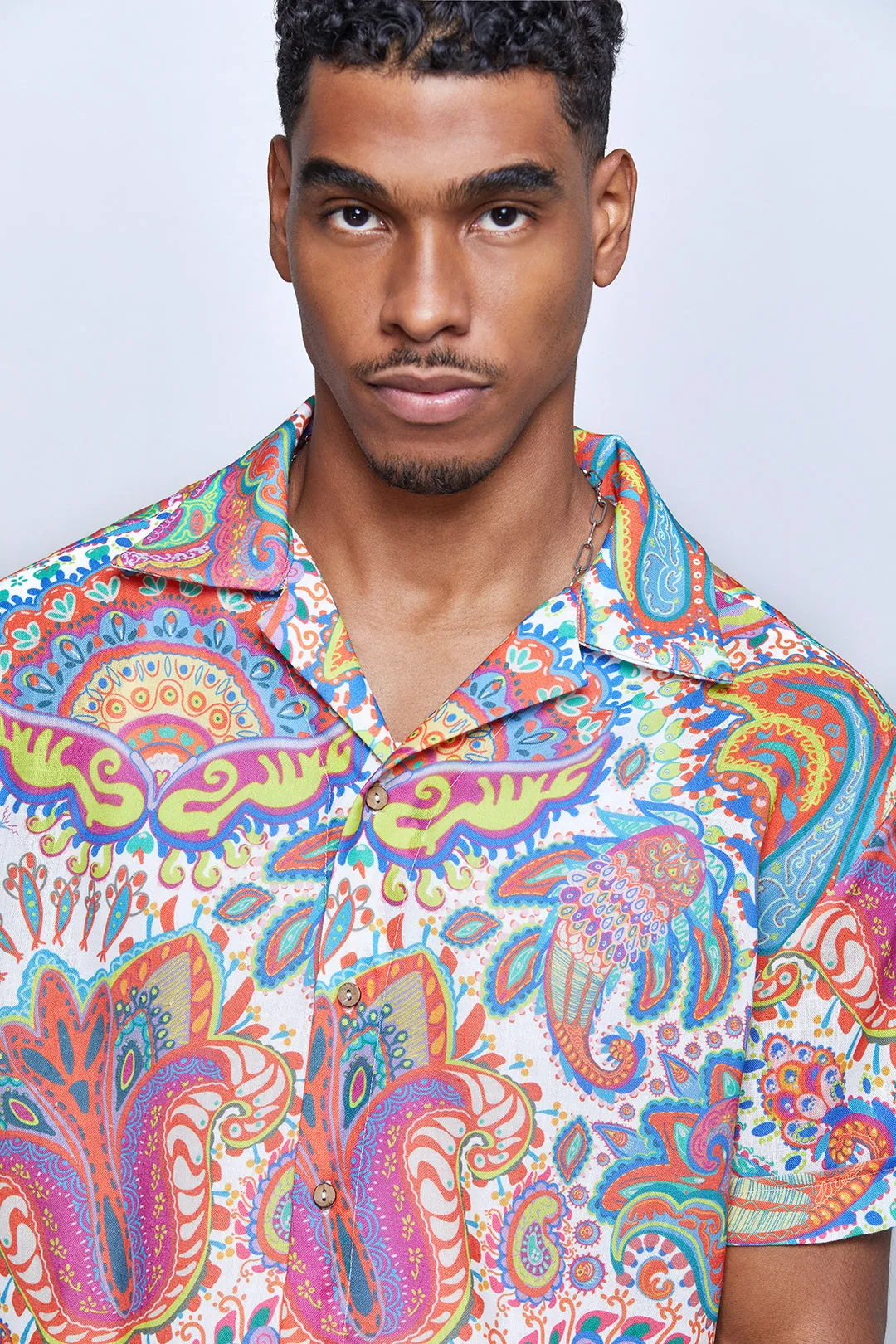 Carnaval 0 Linen Oversize Shirt