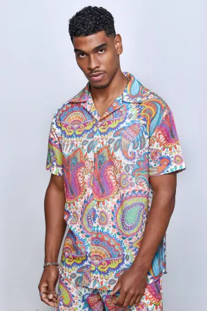 Carnaval 0 Linen Oversize Shirt