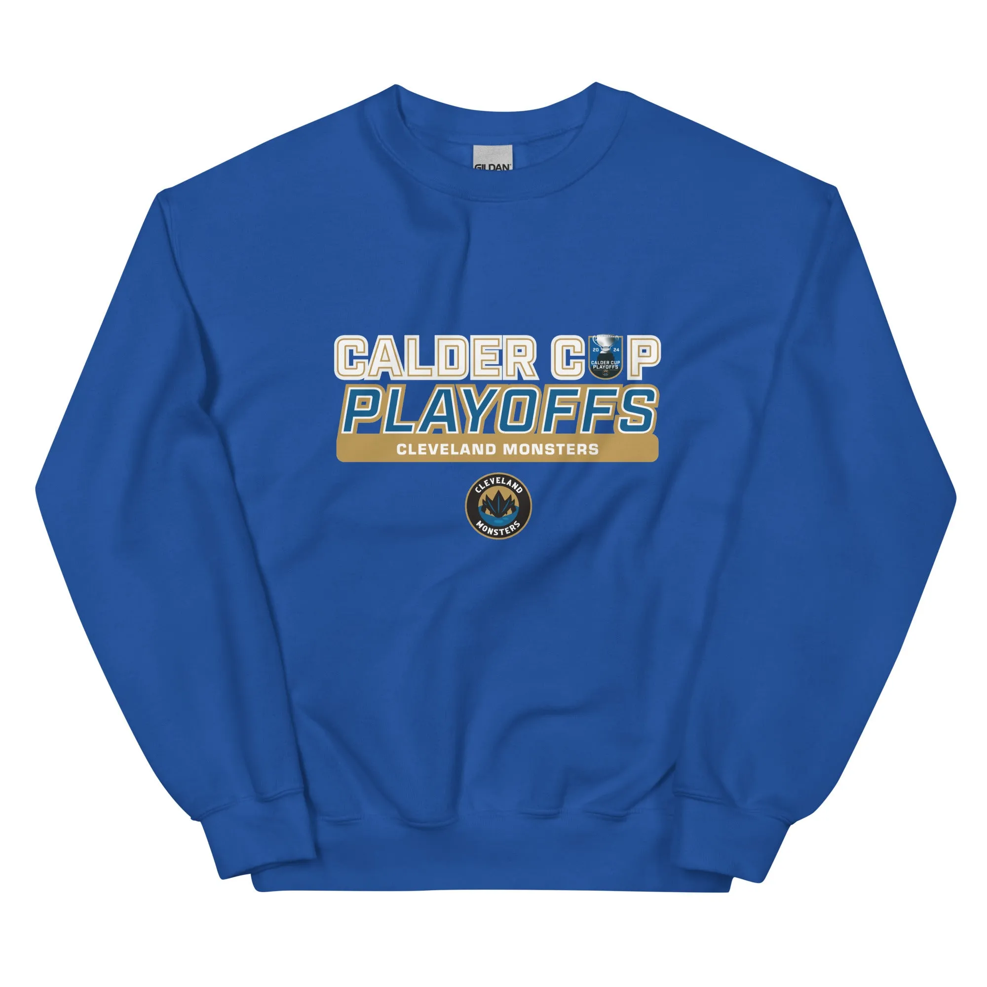 Cleveland Monsters 2024 Calder Cup Playoffs Adult Crewneck Sweatshirt