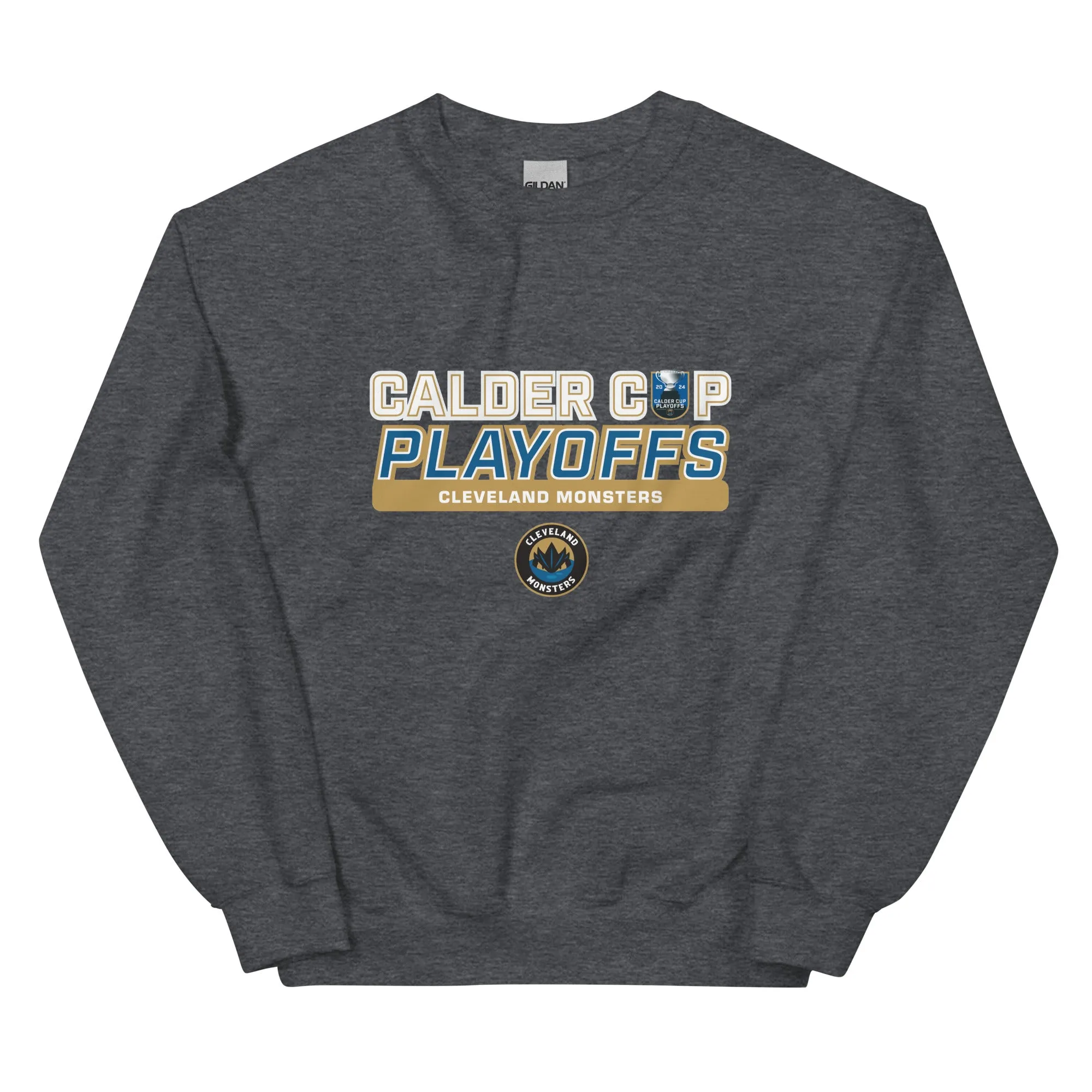 Cleveland Monsters 2024 Calder Cup Playoffs Adult Crewneck Sweatshirt