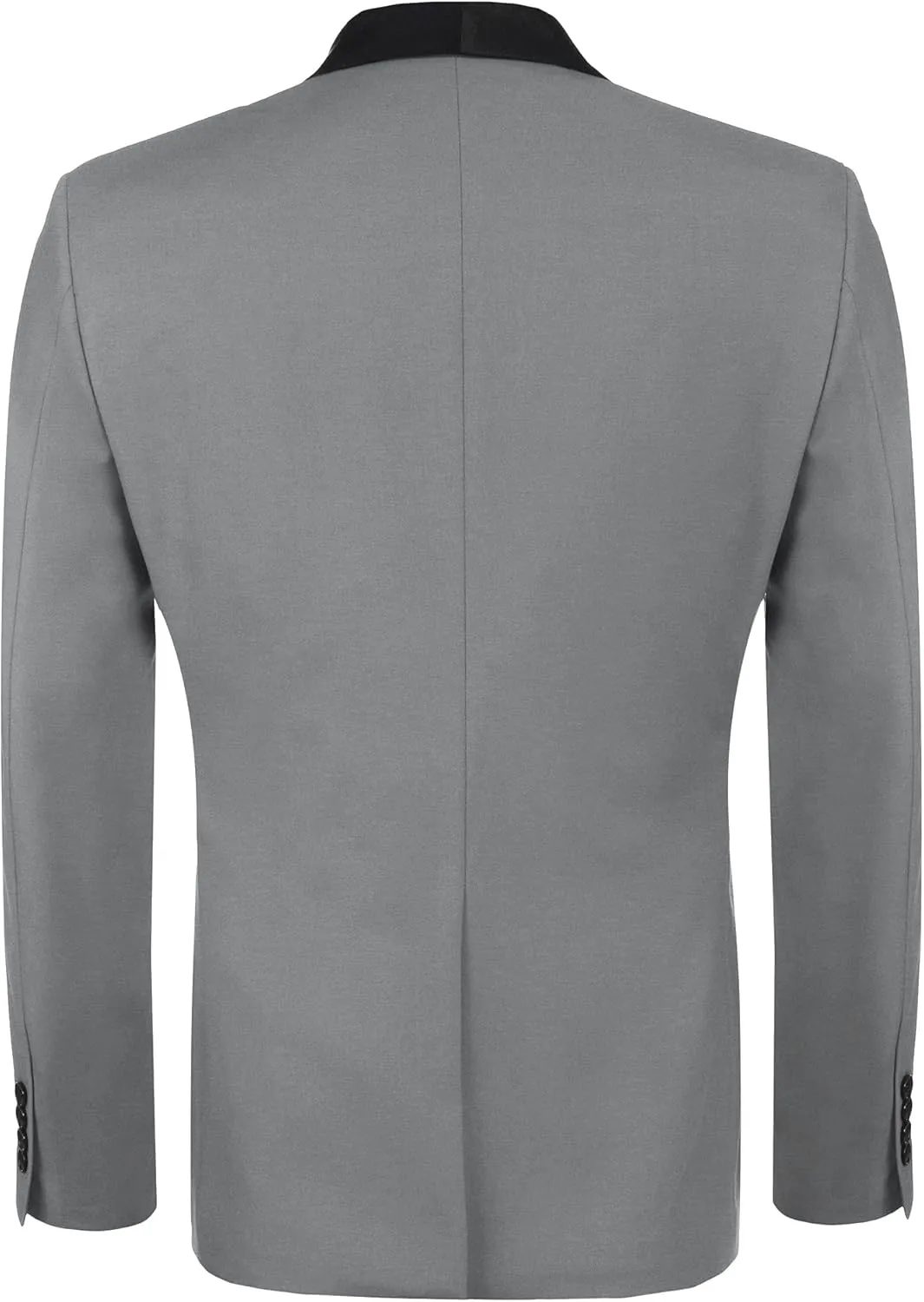 COOFANDY Men's Tuxedo Jacket One Button Dress Suit Blazer Jacket for Wedding Dinner Prom Party
