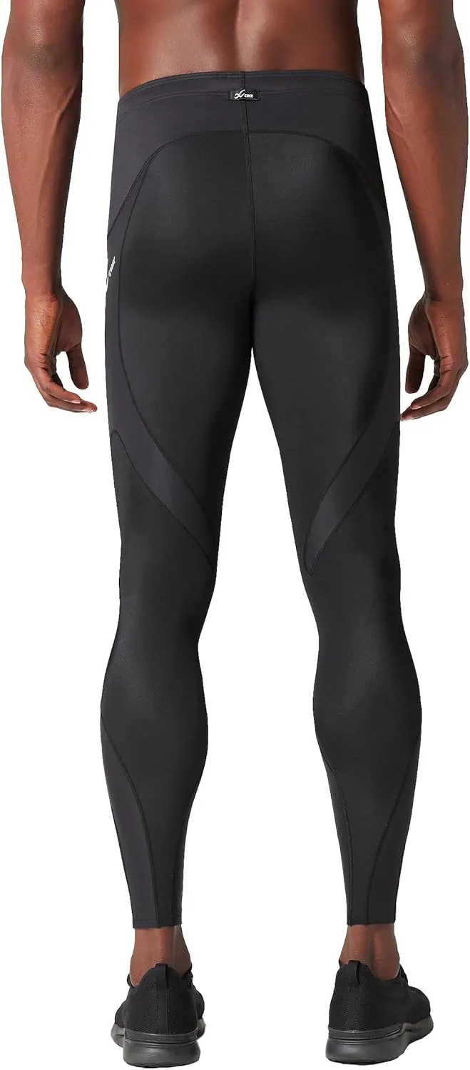 CW-X Men's Stabilyx Joint Support Compression Sports Tights, Pants for Running and Recovery