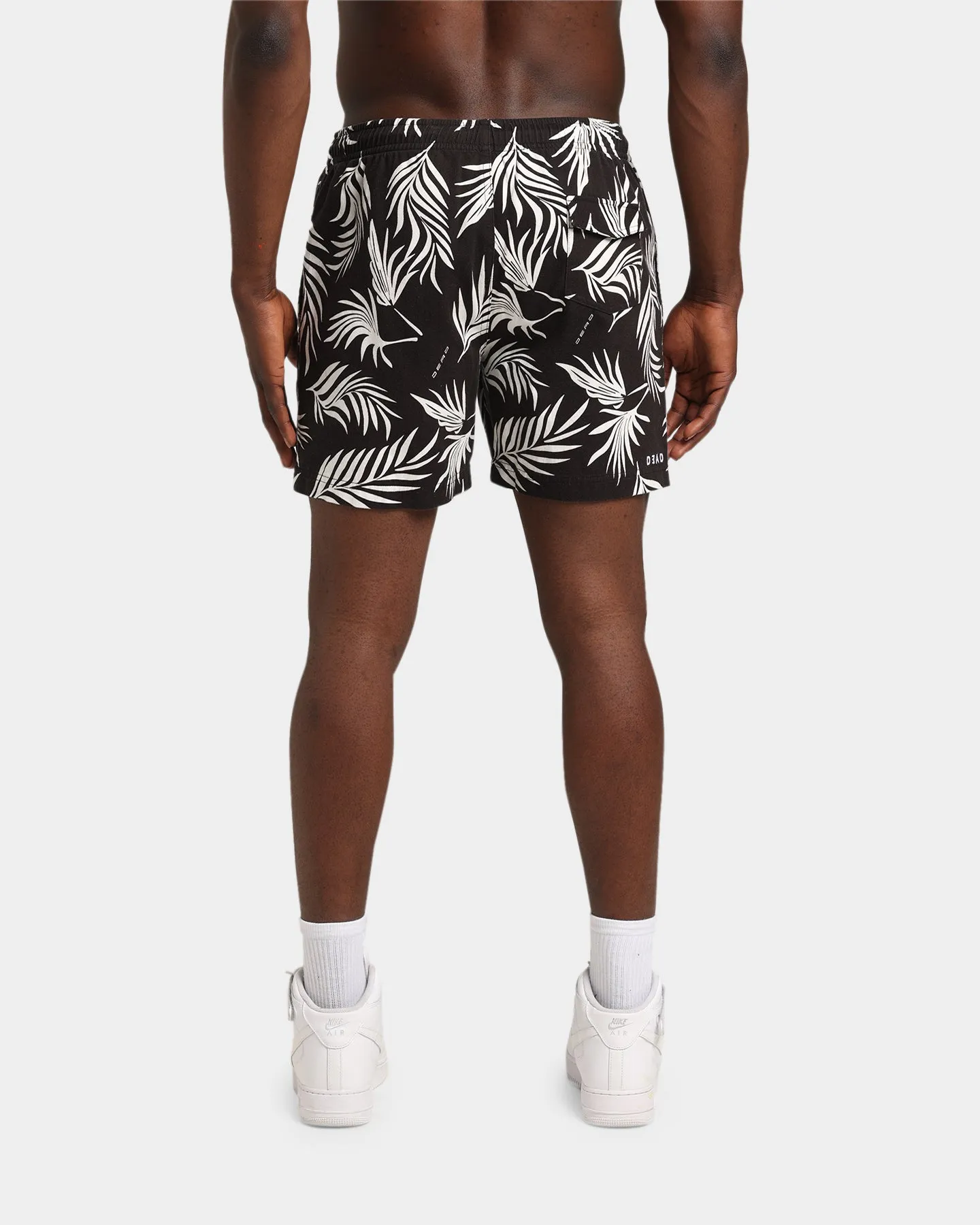 Dead Studios Tropics Party Shorts Black/White