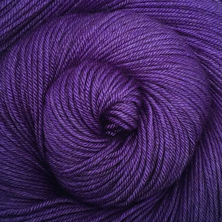 DK Yakity Yak Yarn - Amethyst Semi Solid