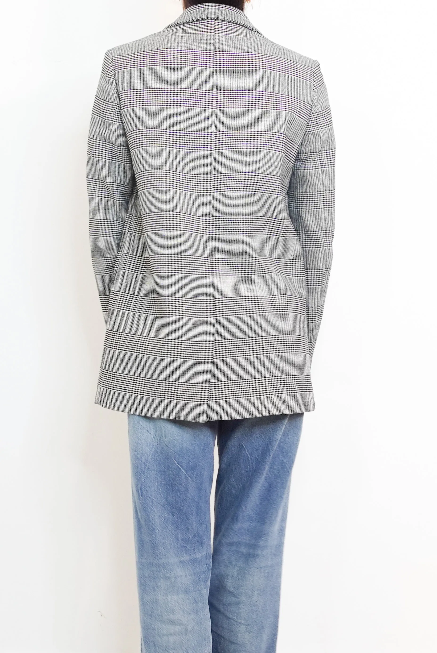 Double Breasted Houndstooth Blazer RRP £900