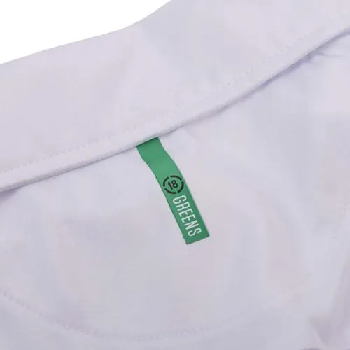 Drop Needle Polo-White