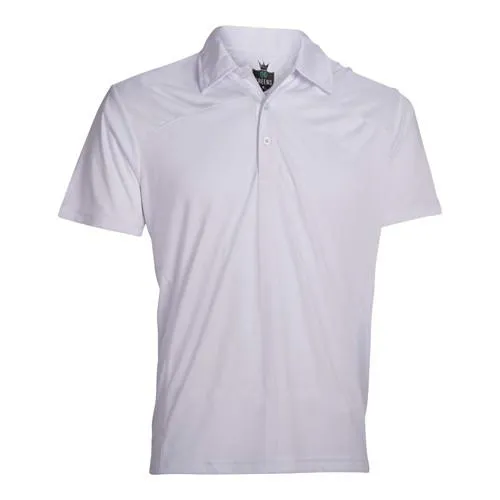 Drop Needle Polo-White