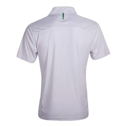 Drop Needle Polo-White