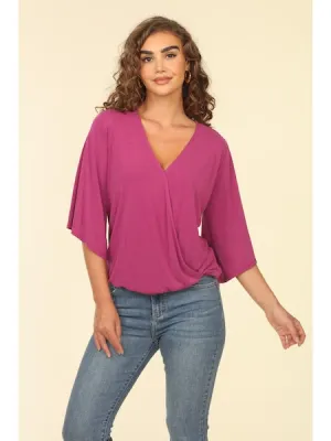 Elegant V-Neck Top