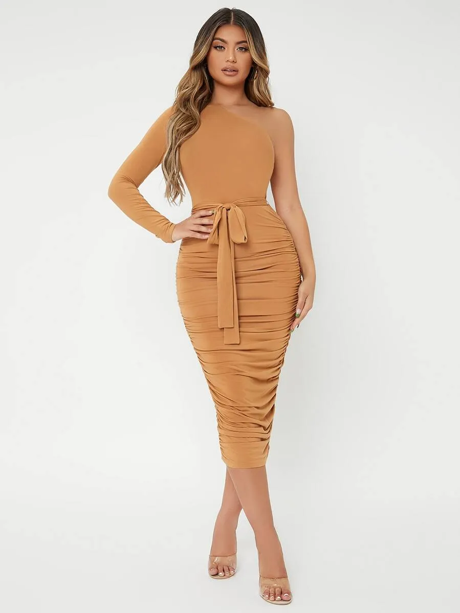 Filve Bodycon Belted Dress