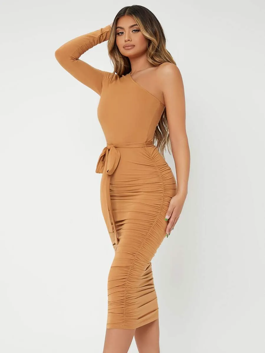 Filve Bodycon Belted Dress