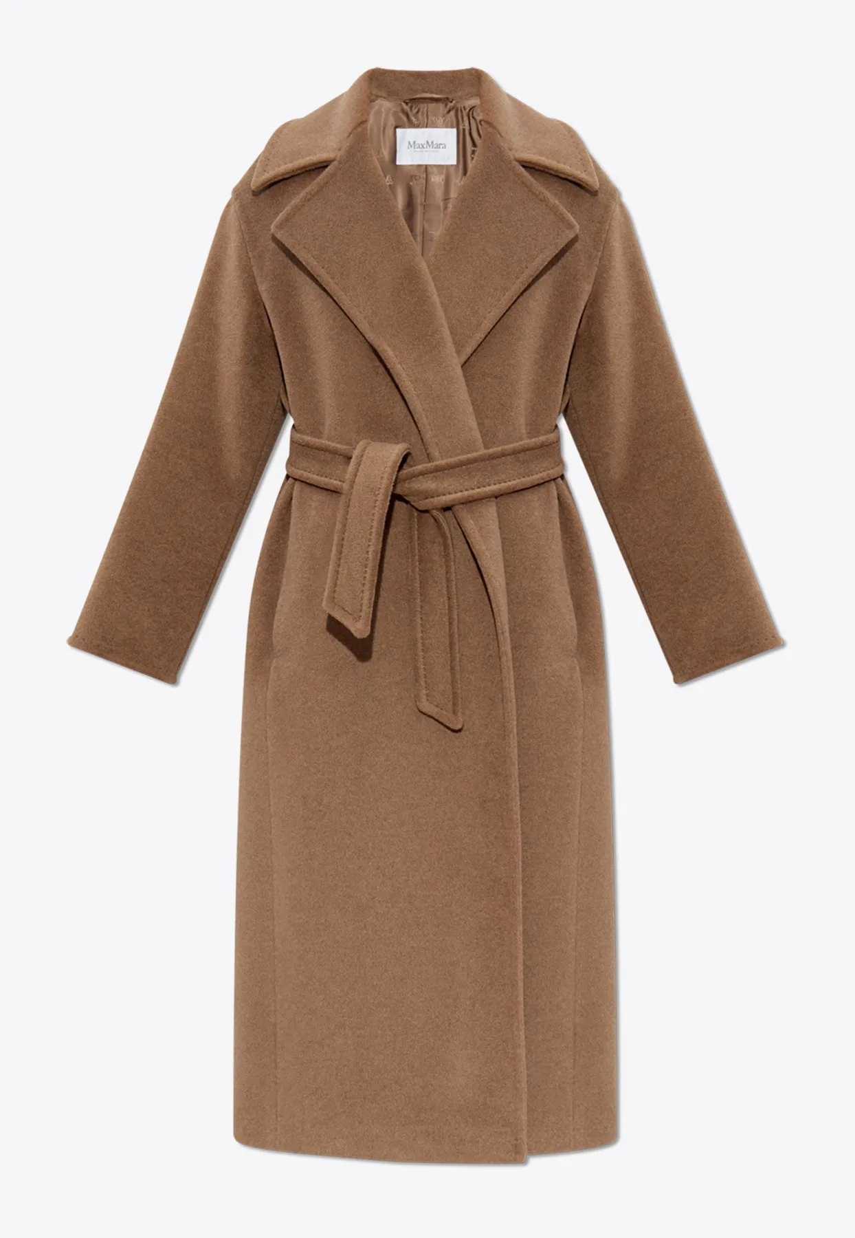 Fragore Wool-Blend Belted Coat