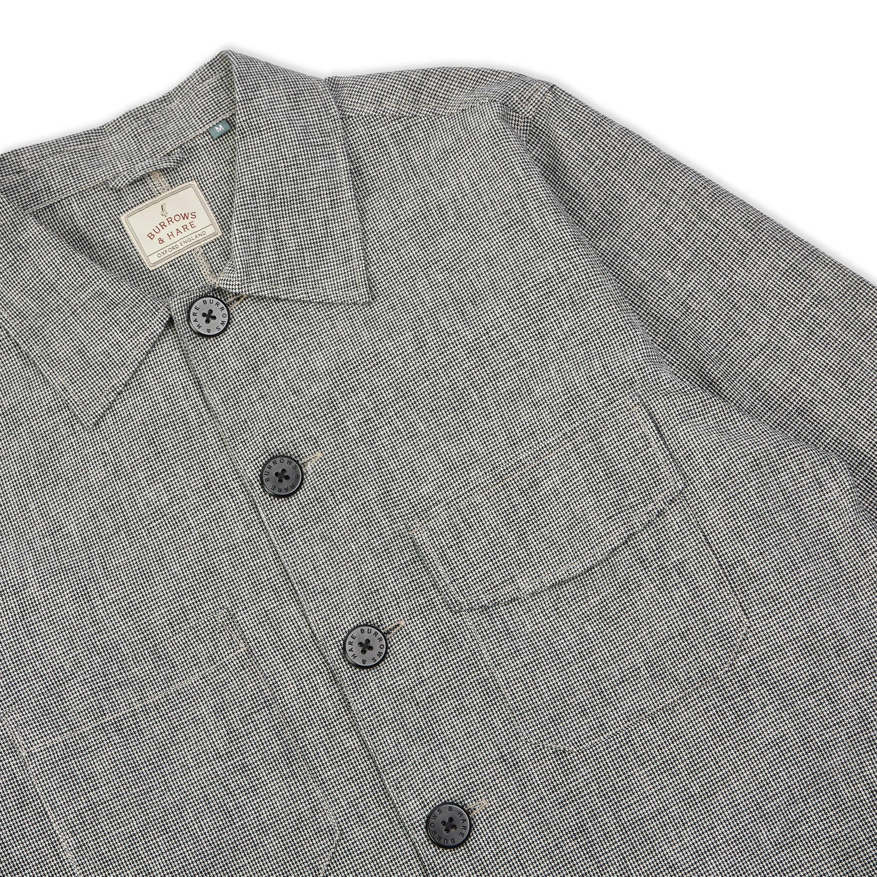 Jericho Jacket - Black Houndstooth