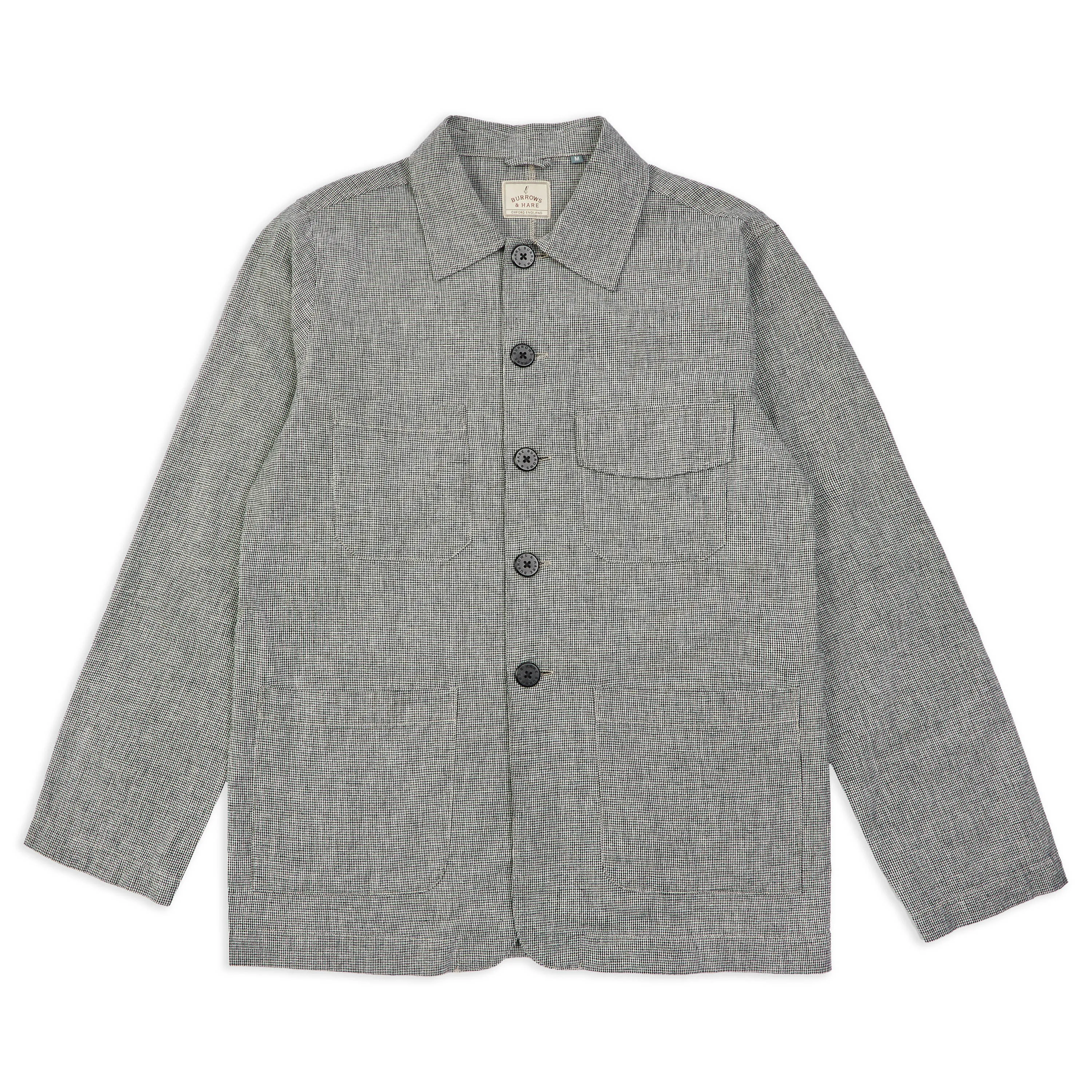 Jericho Jacket - Black Houndstooth