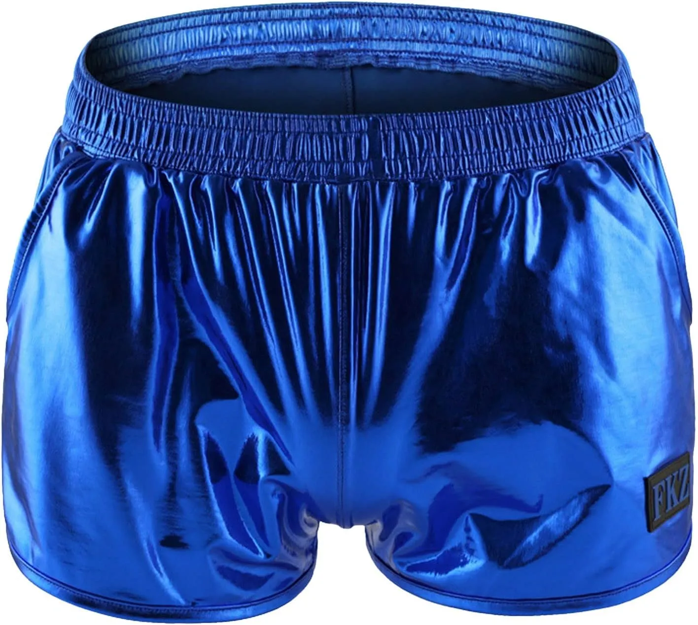 Men's Leather Underwear Sexy Boxer Underpants Bronzed Faux Leather Stretch Pants Fashion Stretch Briefs