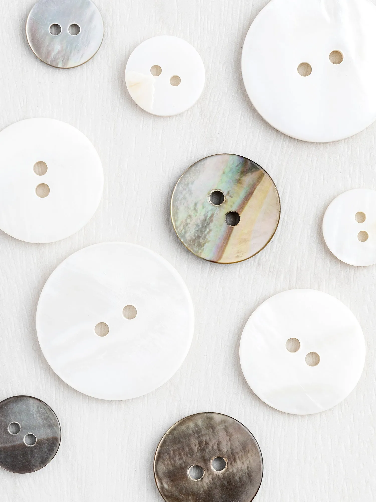 Mother-of-Pearl Shell Buttons