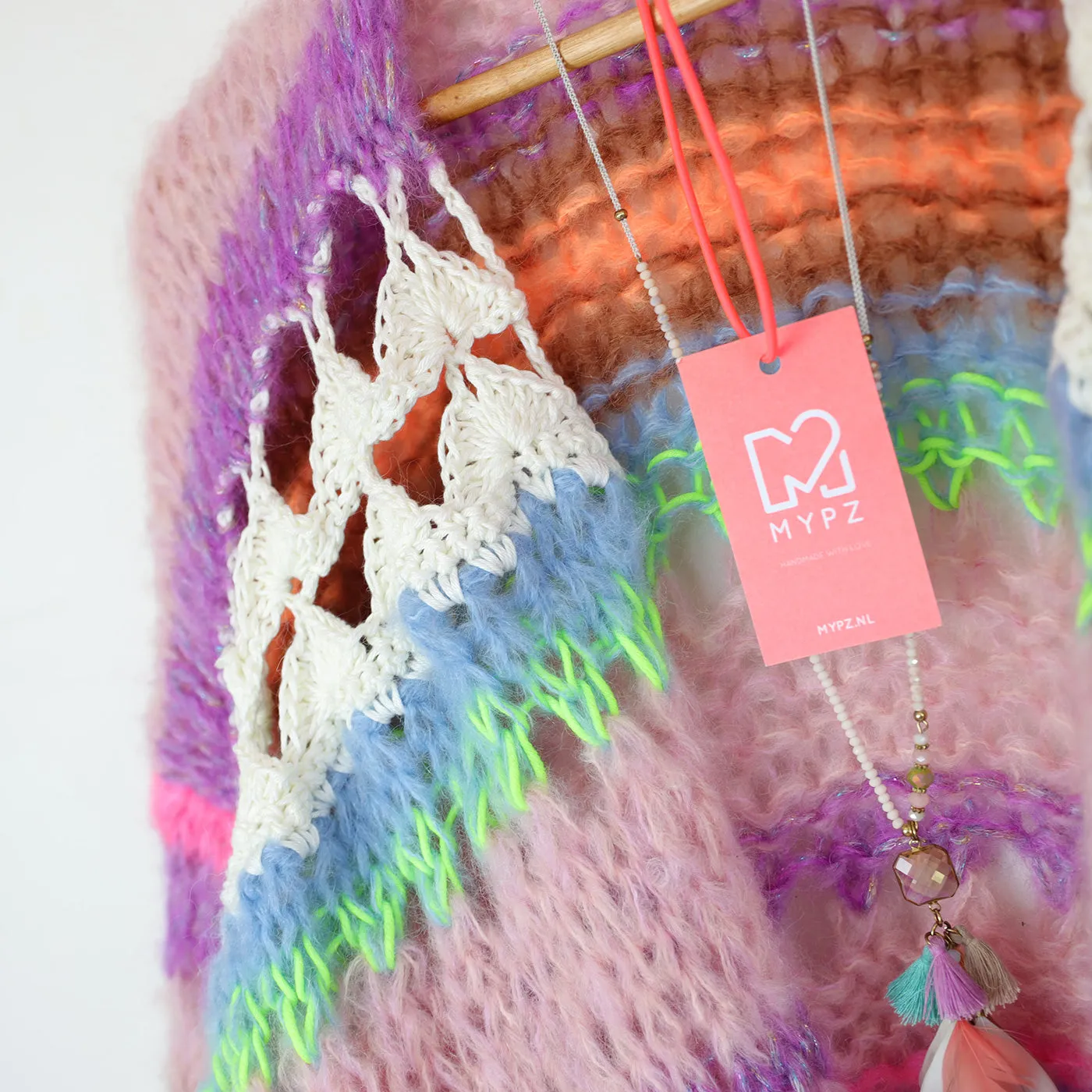 MYPZ Chunky Mohair Cardigan Miami