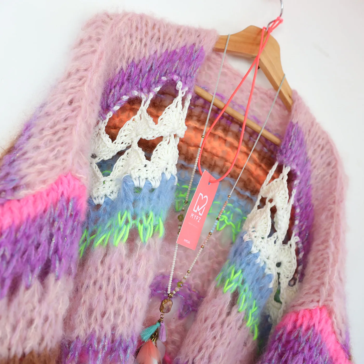 MYPZ Chunky Mohair Cardigan Miami
