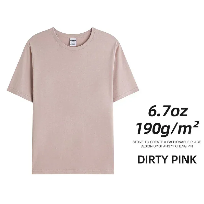 New OB Unisex Combed Cotton Tees T-shirts