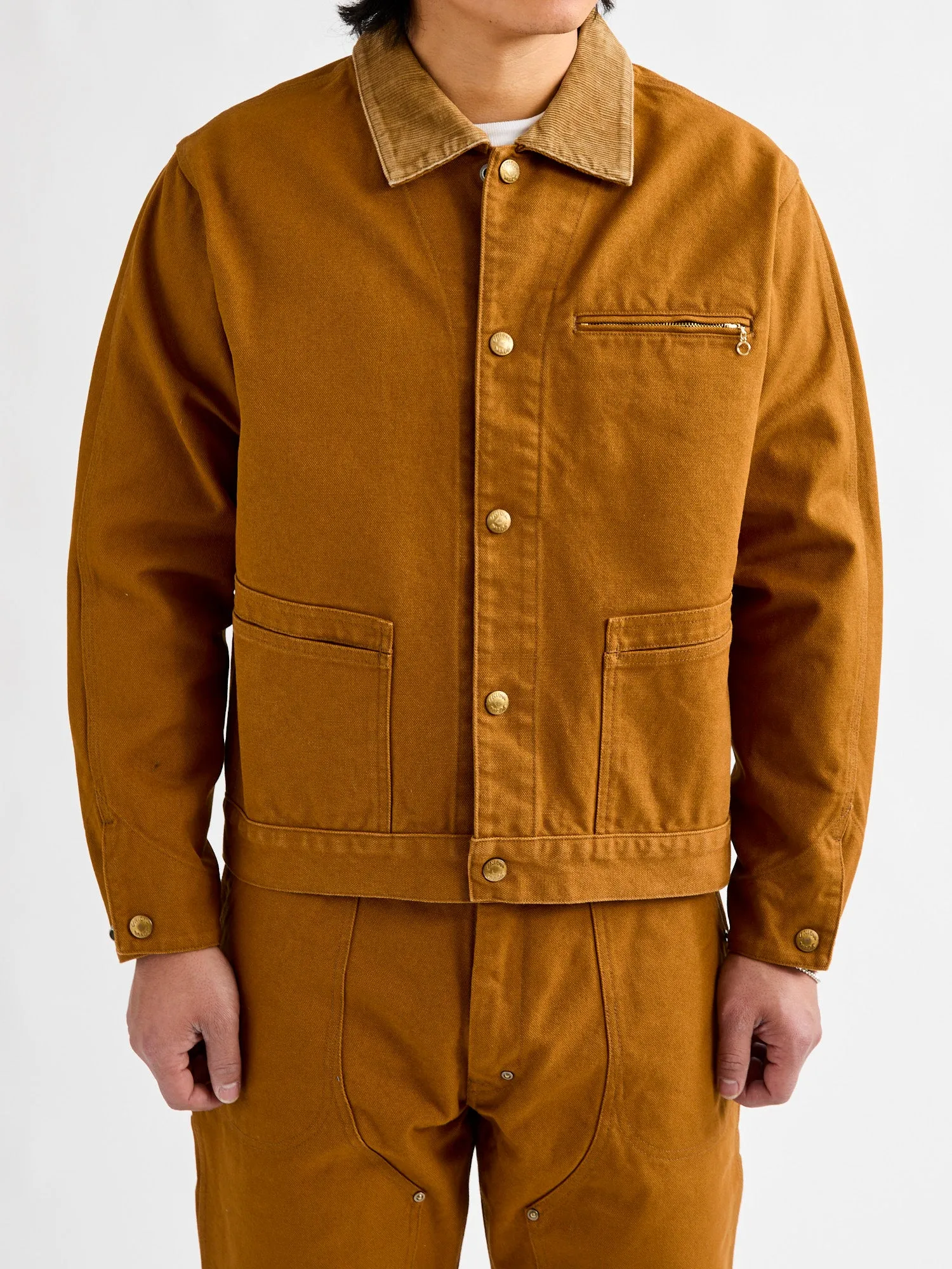 Painter Work Jacket in Golden Brown