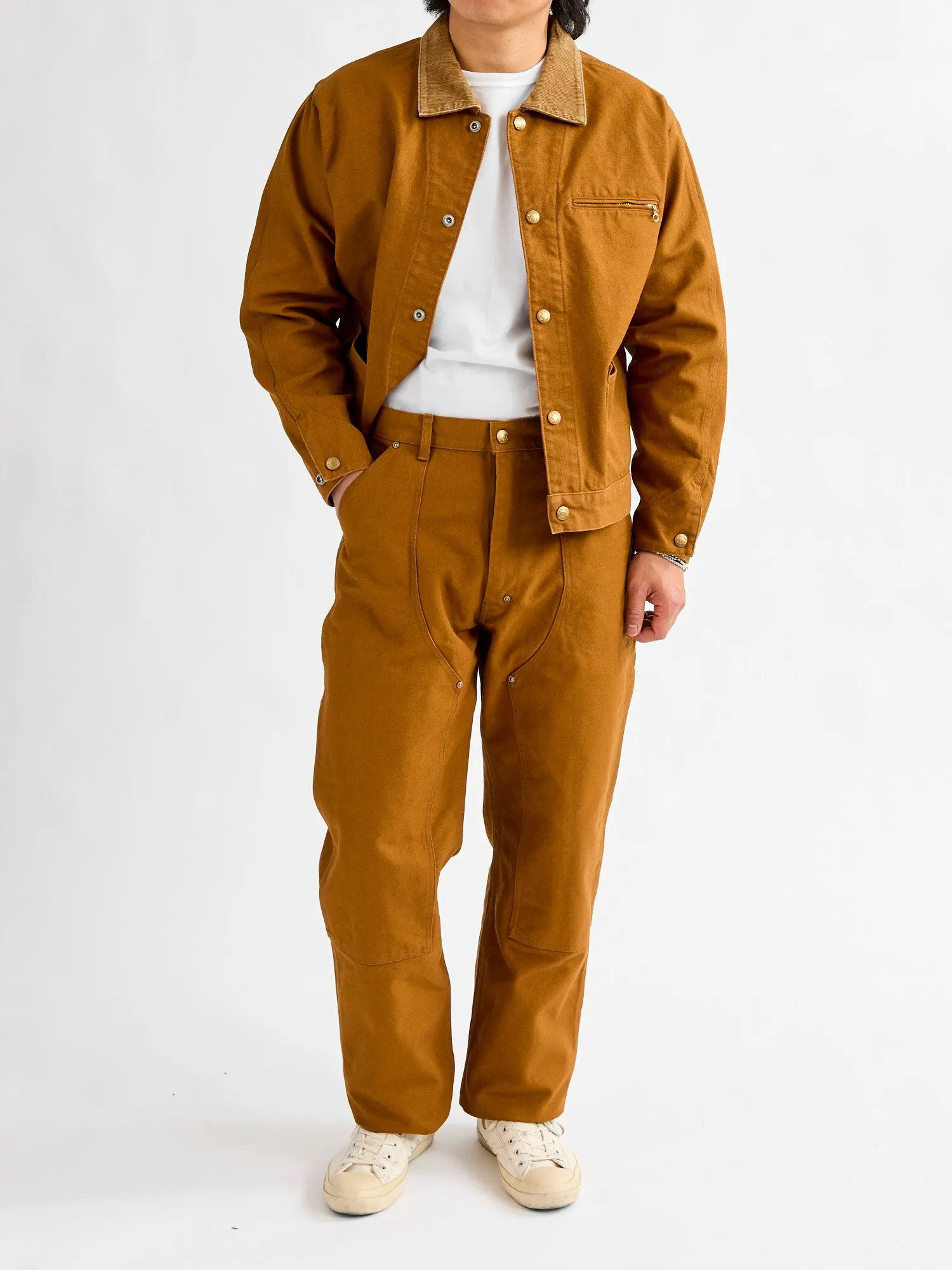 Painter Work Jacket in Golden Brown