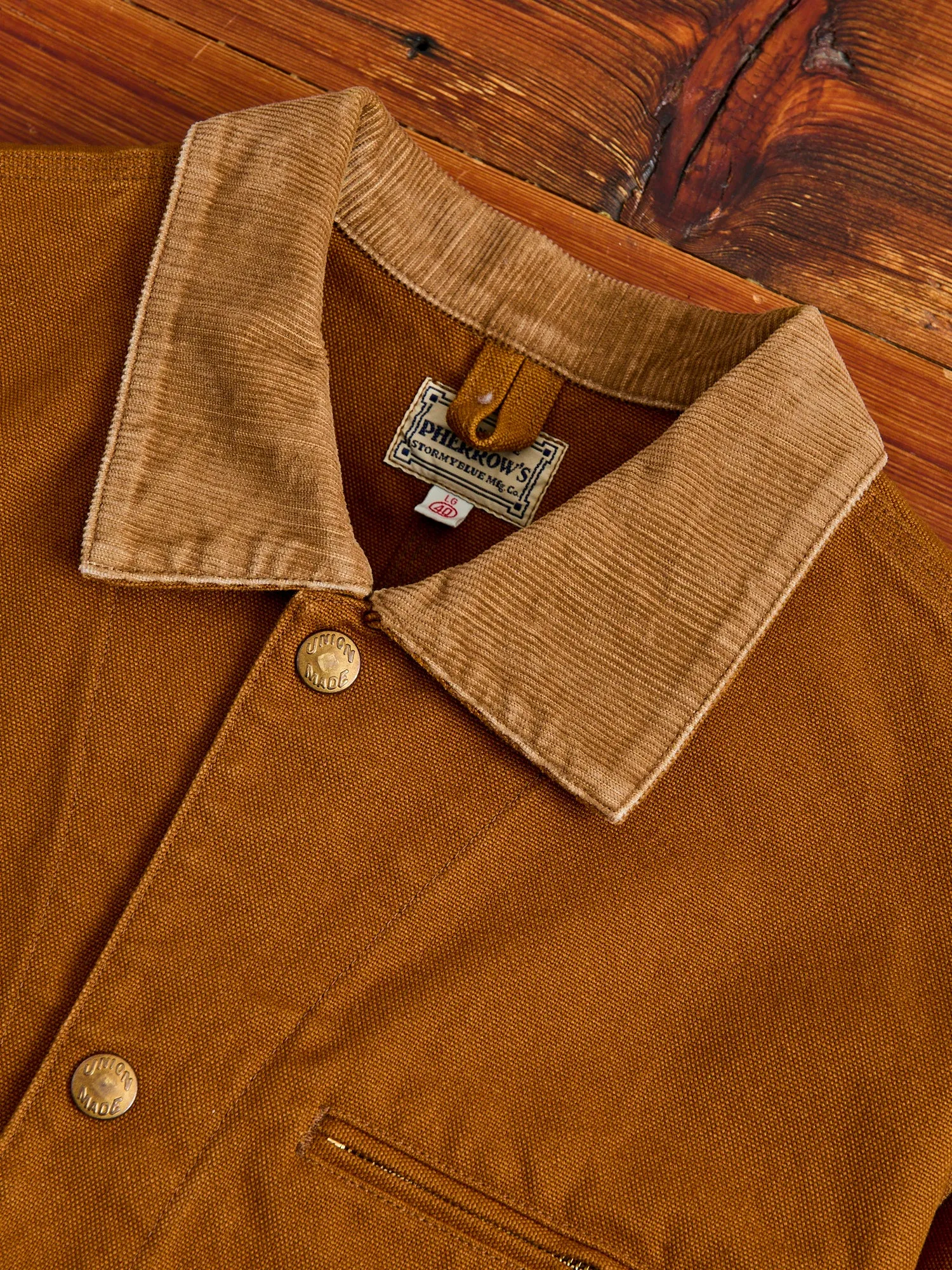 Painter Work Jacket in Golden Brown