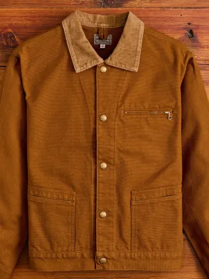 Painter Work Jacket in Golden Brown