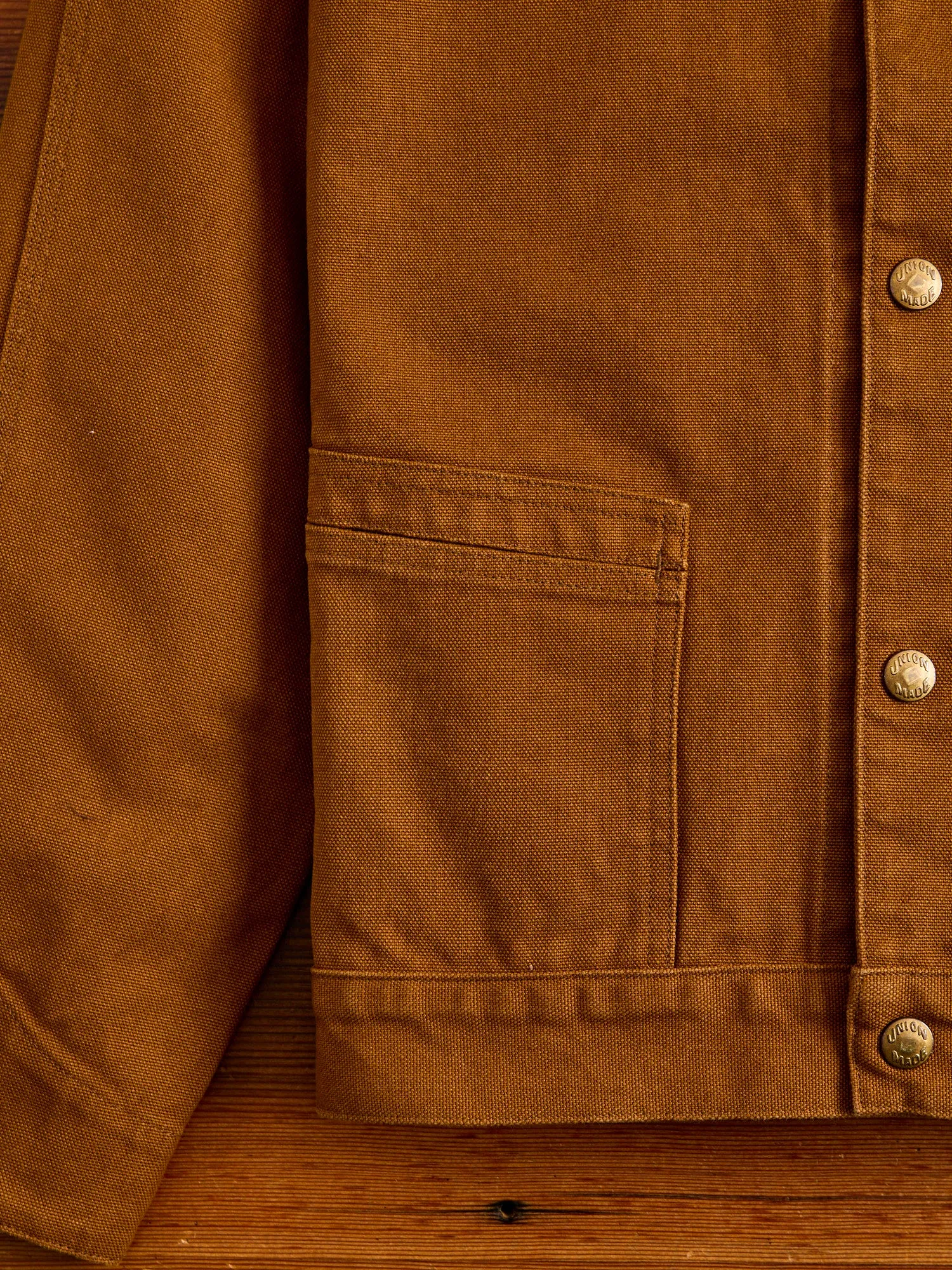Painter Work Jacket in Golden Brown