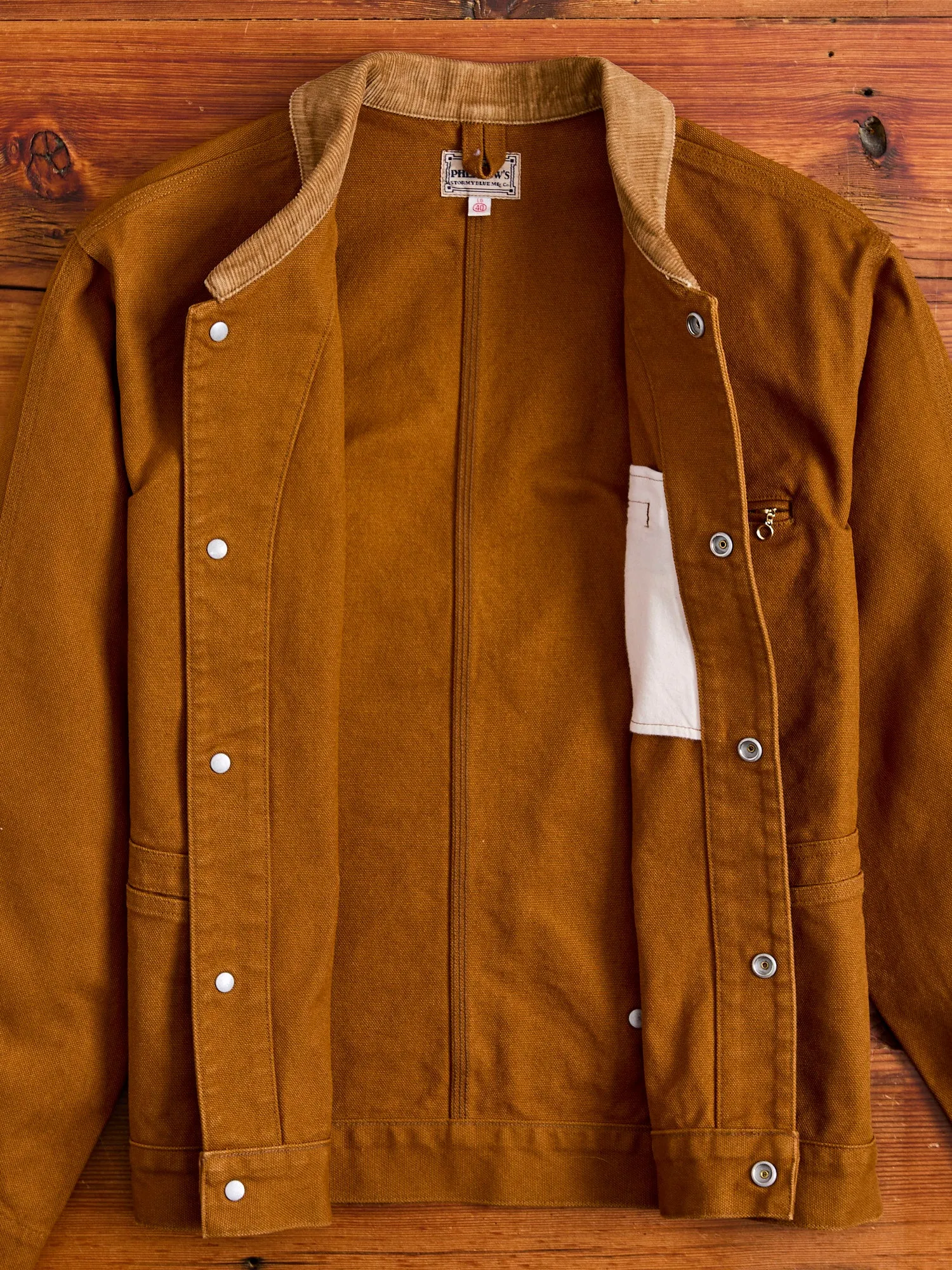 Painter Work Jacket in Golden Brown