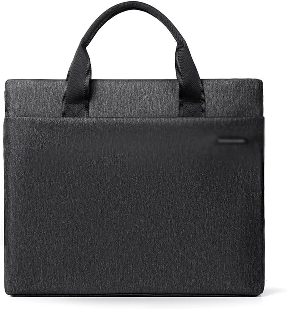 Portable Business Briefcase Men's Meeting Laptop Case Storage Bag
