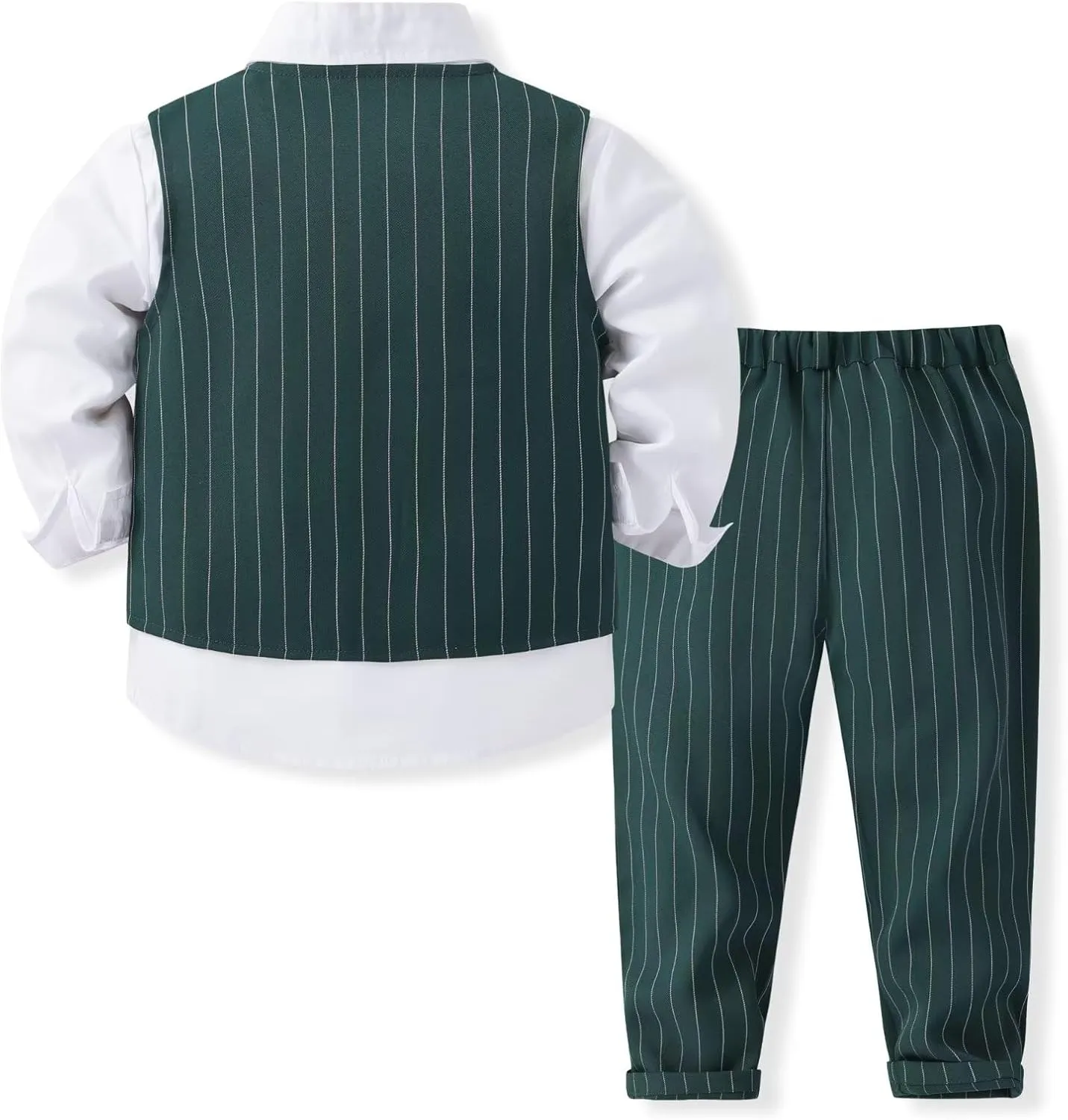 PureMilk Baby Toddler Boy Formal Gentleman Tuxedo Outfits Sets 1-5 Years