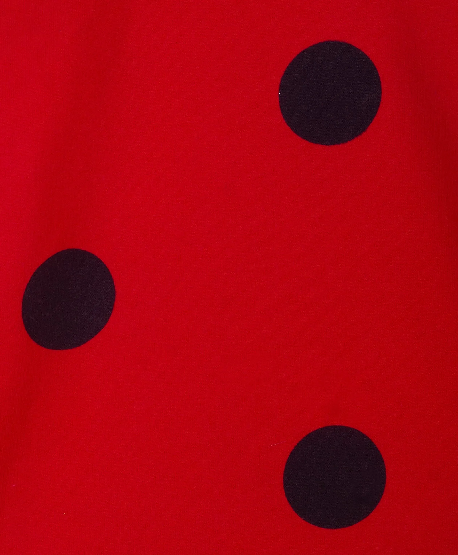 Red Black polka dot print tracksuit