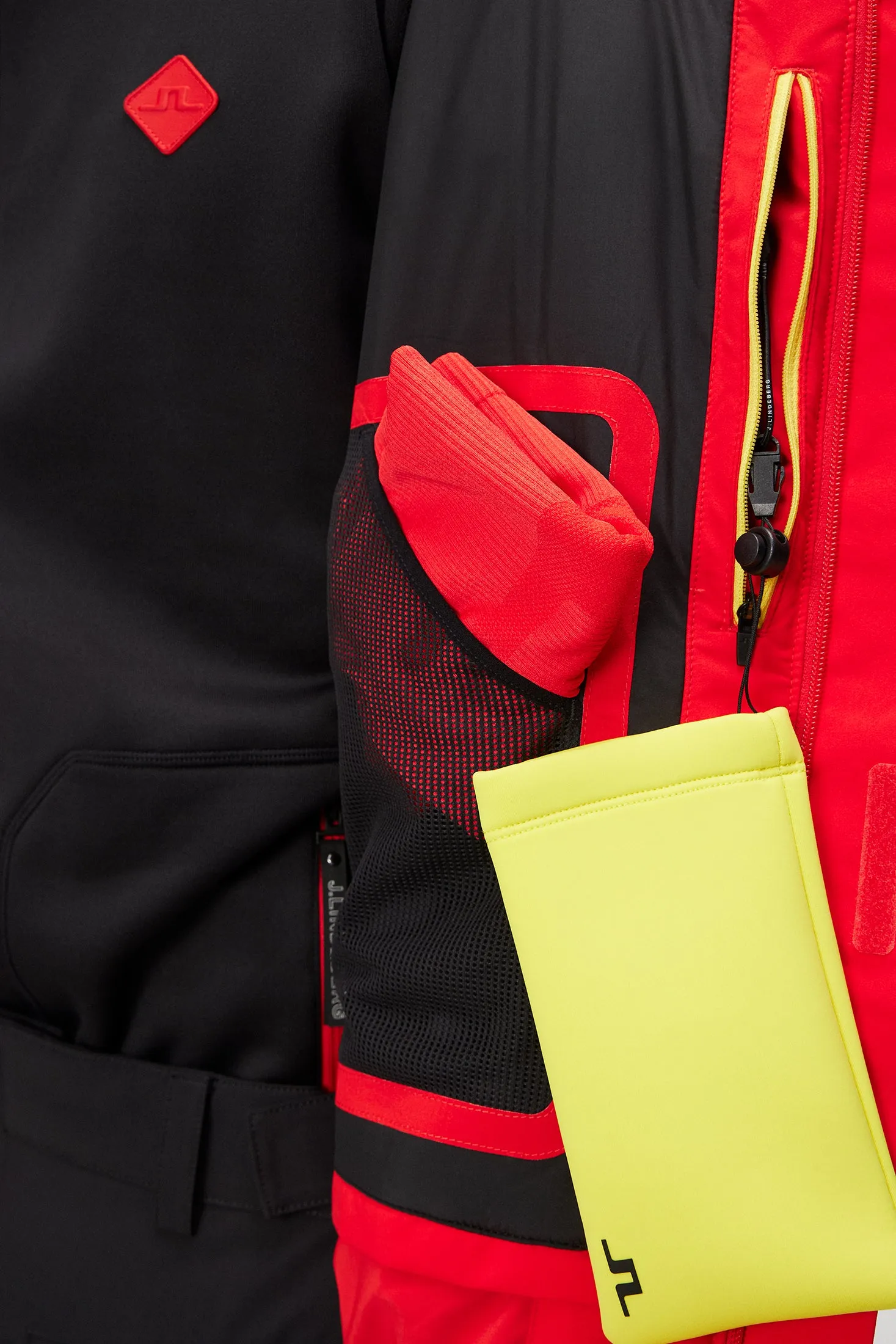 Ridge jacket / Fiery Red