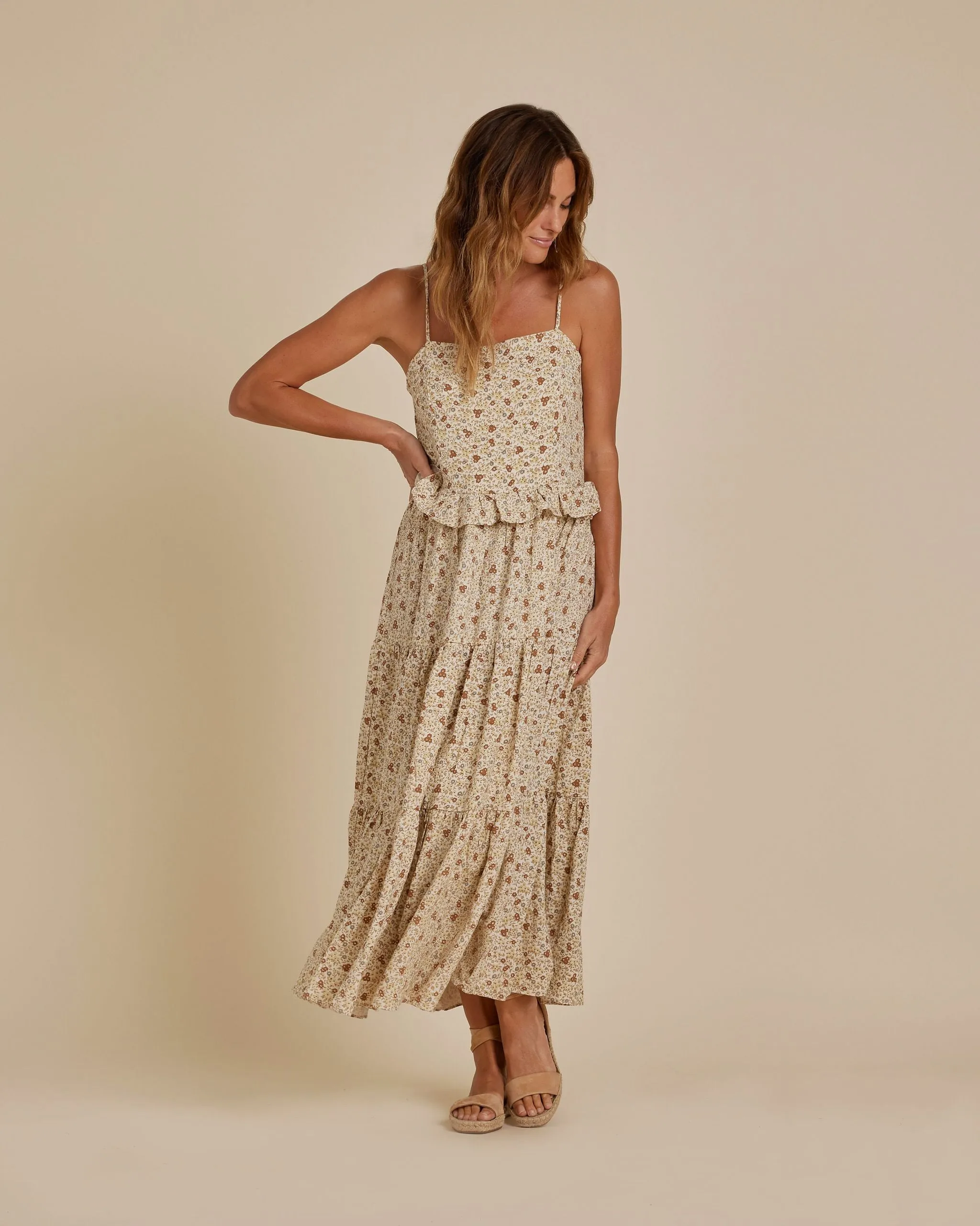 Rylee   Cru Women's Aubrey Dress - Flower Field