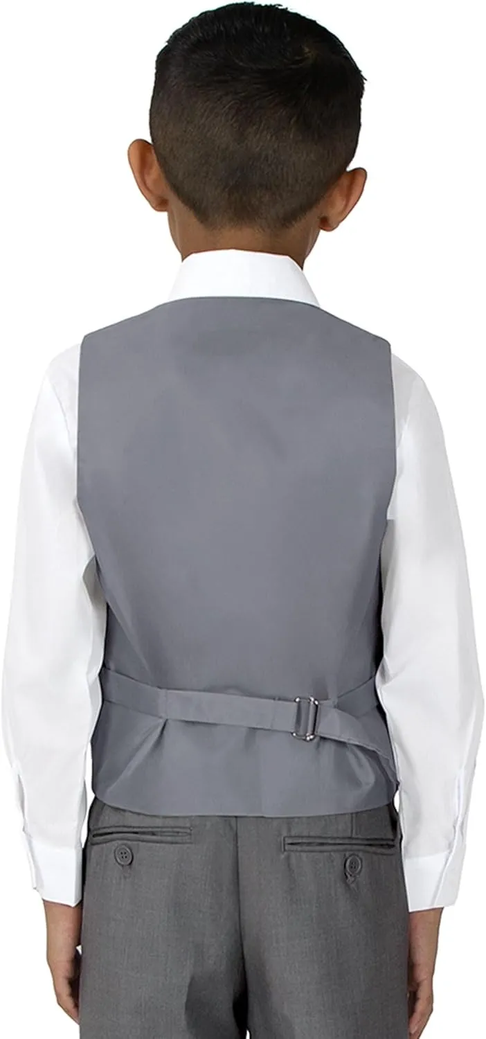 Spring Notion Big Boys' Four Buttons Suit Vest Waistcoat