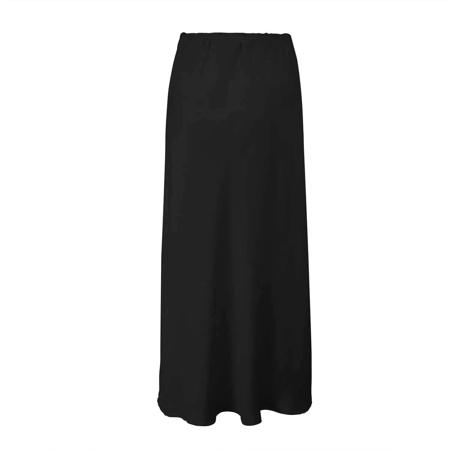 Spring Summer Skirts Satin Skirt High Waisted Maxi Wedding A Line Long Skirts Women's Short Skirt