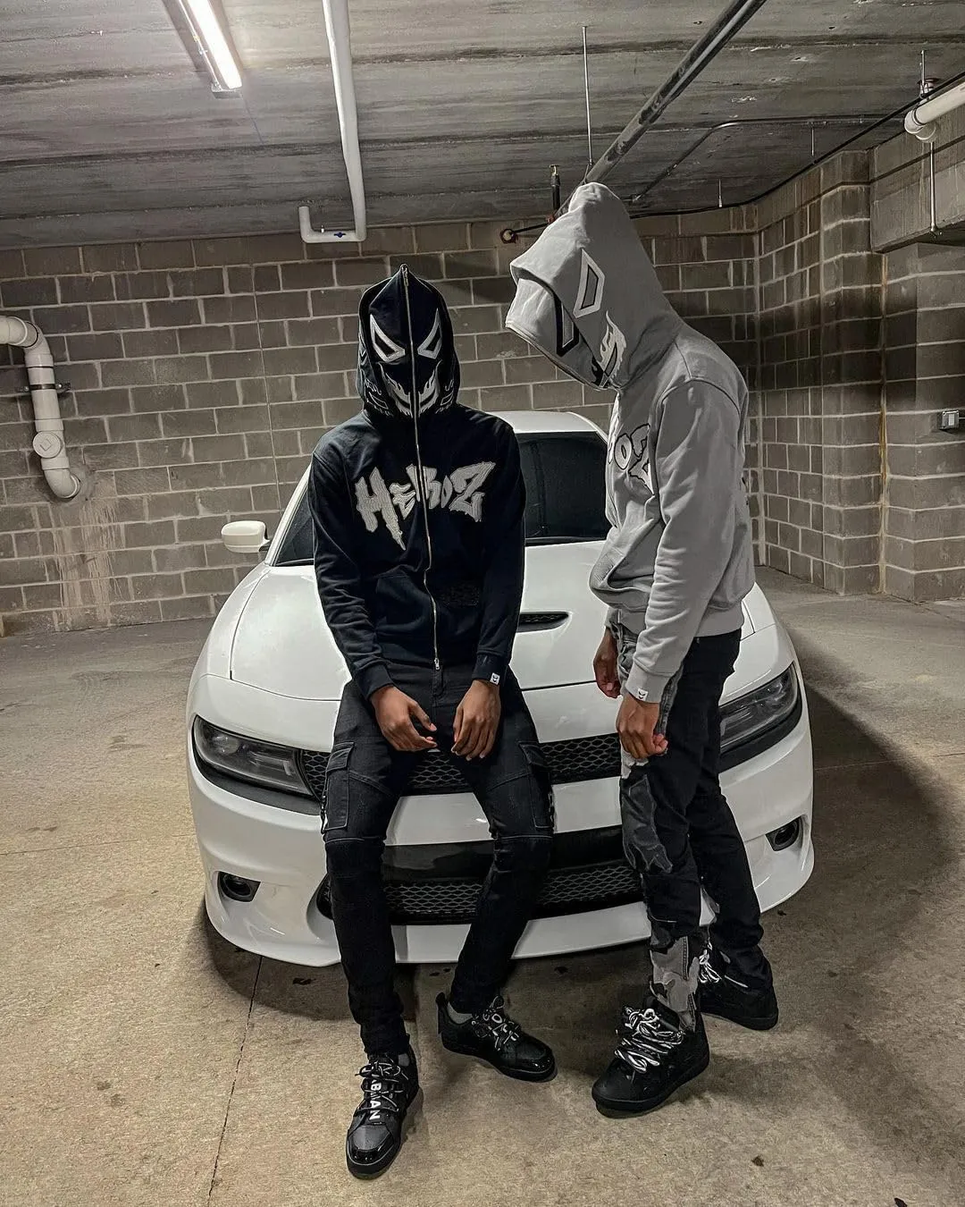 Sunwittafy Y2k Hoodie Men Women Letter Graphic Zip Up Hoodie Spiderweb Grunge Oversized Sweatshirt Sweater Demon Jacket