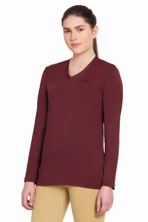Tuffrider Ladies Taylor Tee Long Sleeve T-Shirt