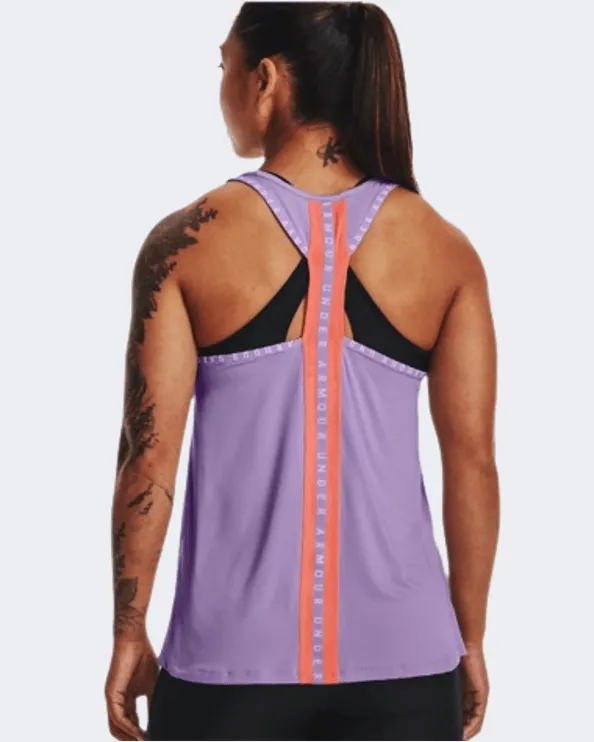 Under Armour Knockout Women Training Tank Purple